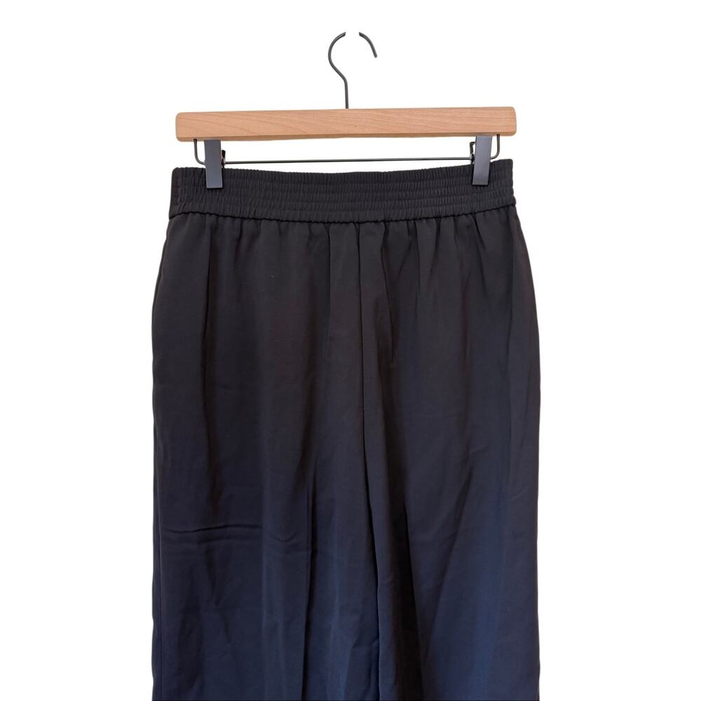 Quince Stretch Crepe Classic Trouser Pants Black Size 8 NWT - Picture 4 of 12
